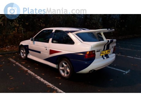 N626 JWW, Ford Escort