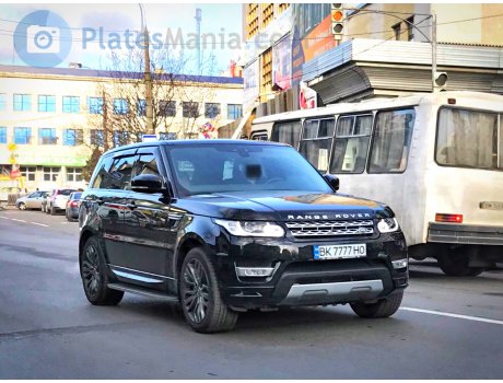 BK 7777 HO, Land Rover Range Rover Sport