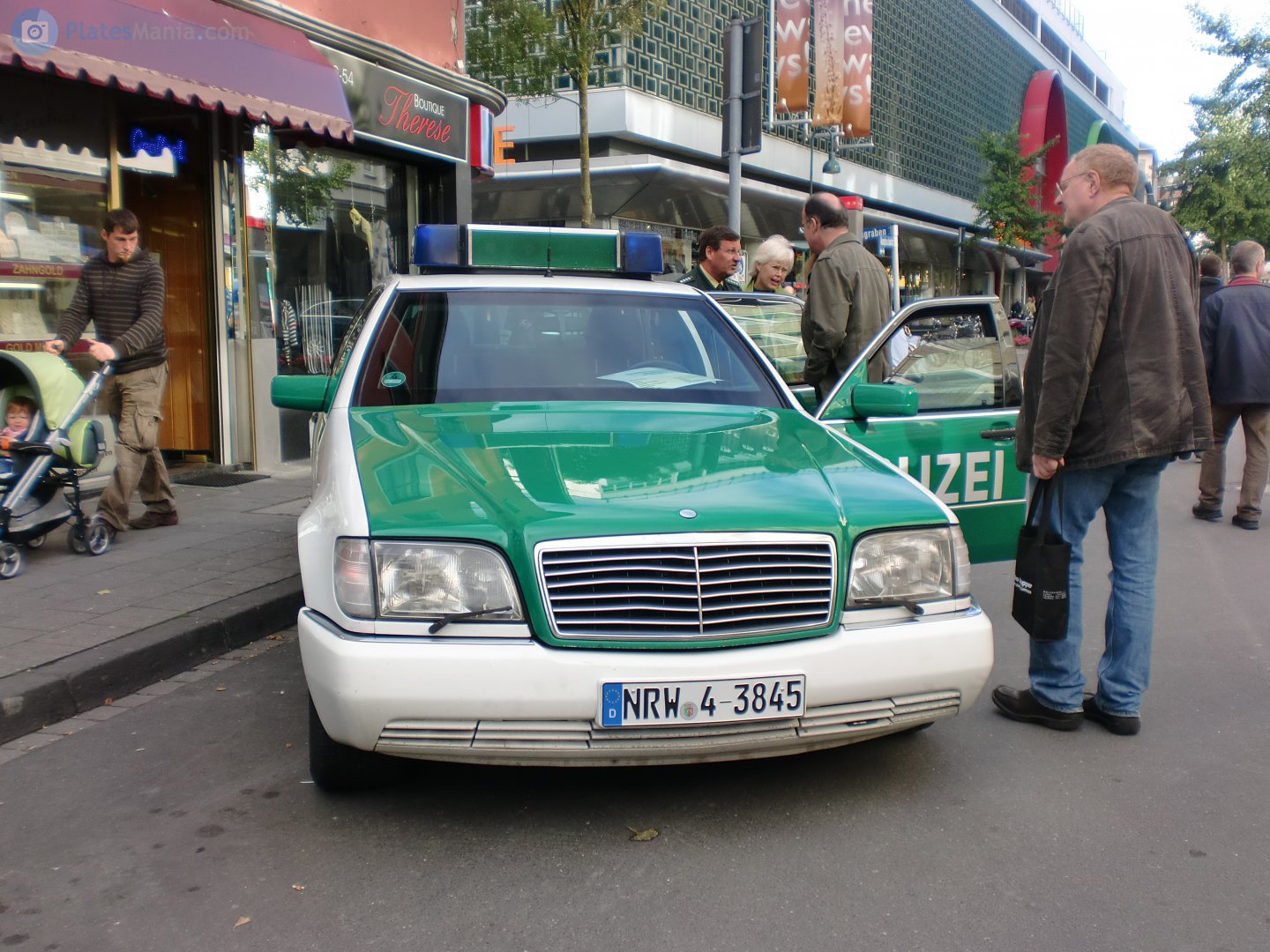 NRW 4-3845, Mercedes-Benz S-Klasse 5th gen Sedan (W140/V140), 1991–1998