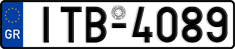 License plate of Greece, Cars