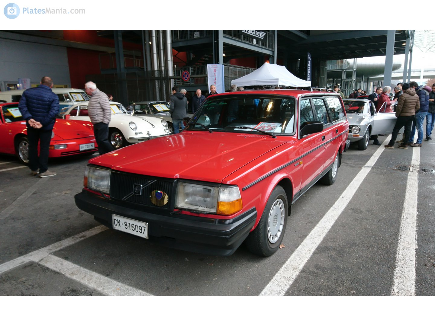 CN 816097, Volvo 240-Series 1st gen 5-door Wagon (245), facelift, 1978–1993