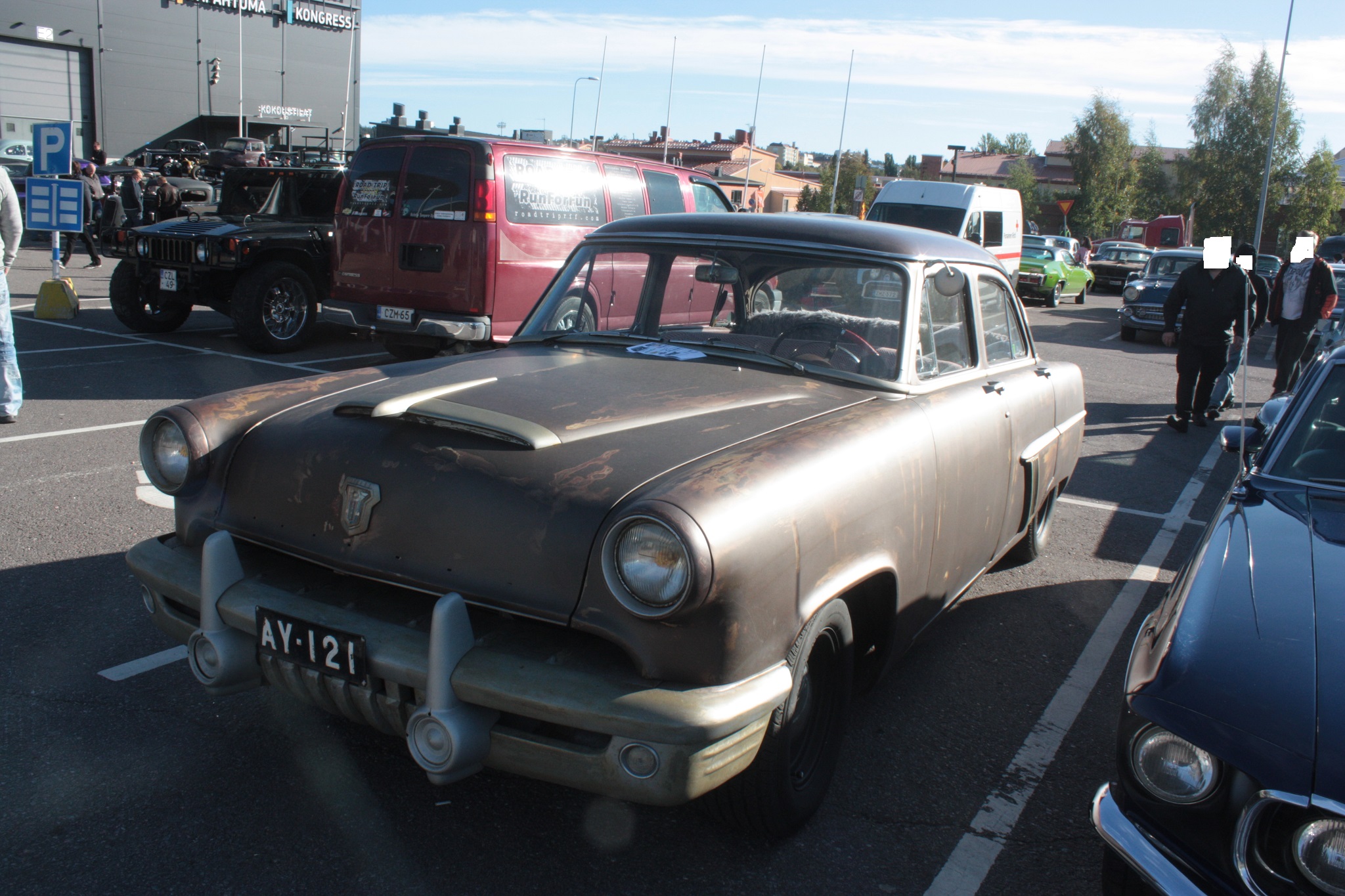 AY-121, Mercury Monterey 1st gen 1952/1953 4-door Hardtop (73C), 1951–1953