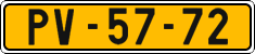 License plate of the Czech Republic, Commercial vehicles (1960)