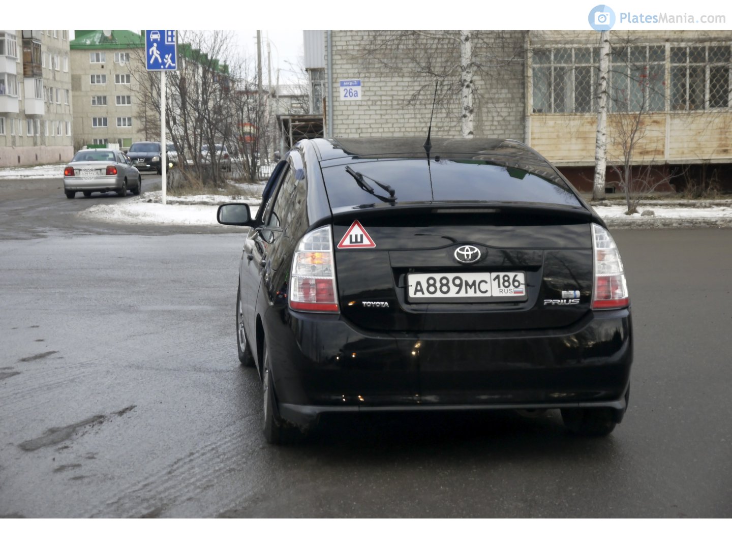 а 889 мс 186, Toyota Prius 