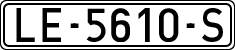 License plates of Spain, 1971 year series