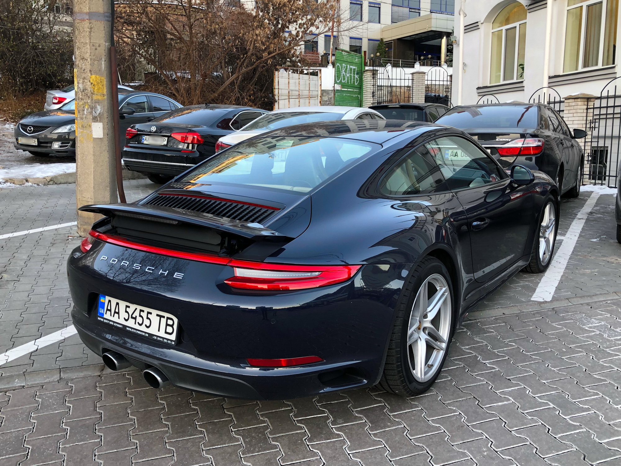 AA 5455 TB, Porsche 911 7th gen Coupé (991.1), 2011–2017