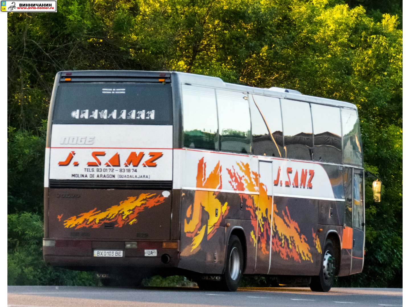 BX 0103 BE, Noge Vesubio 