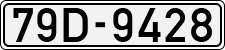 License plate of Vietnam, Cars