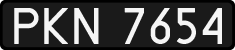 License plates of Poland, 1976 year system