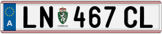 License plate of Austria, Regular plates
