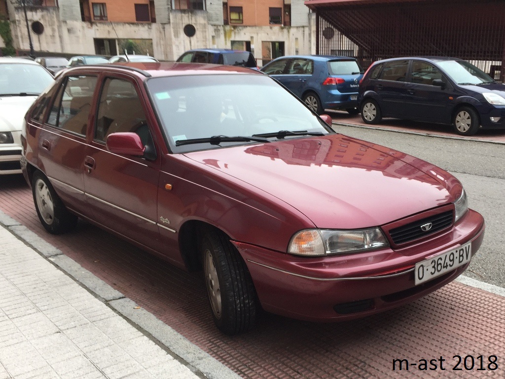 O 3649 BV, Daewoo Nexia 1st gen Sedan (T-body), 1995–1997 (–2008 for CIS-market)