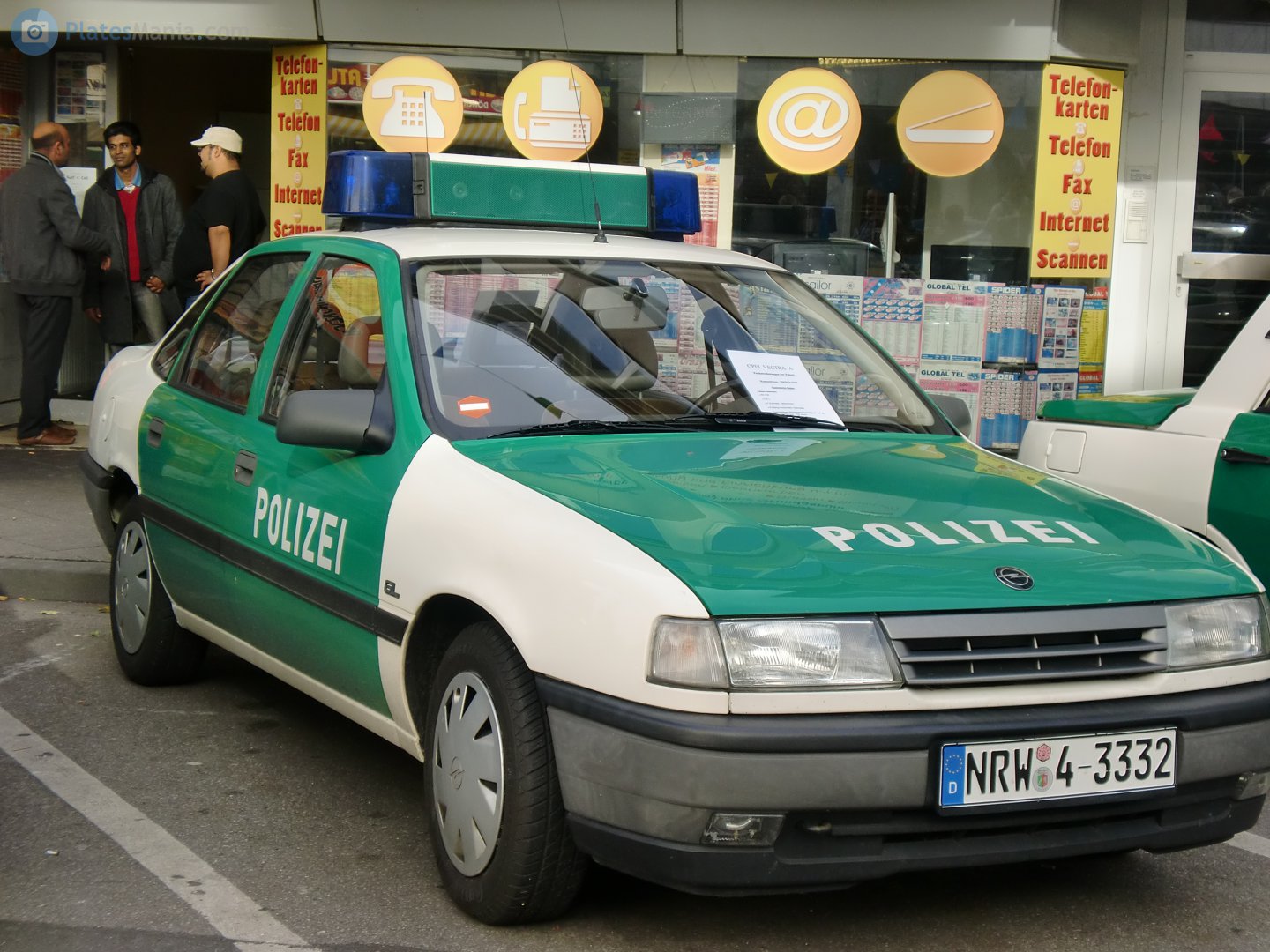NRW 4-3332, Opel Vectra 1st gen Sedan (A; J89), 1988–1995