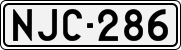 License plate of Finland, Cars