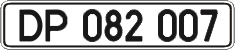 License plate Ukraine, Diplomatic