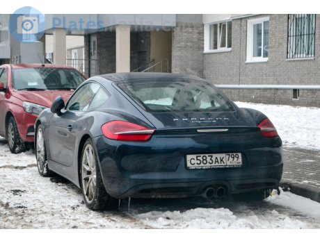 с583ак799, Porsche Cayman