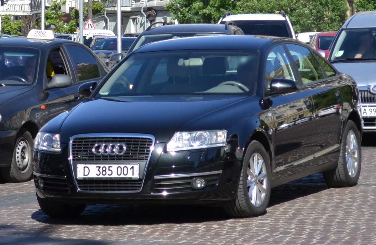 D 385 001, Audi A6 3rd gen Sedan (C6/4F2), 2004–2011
