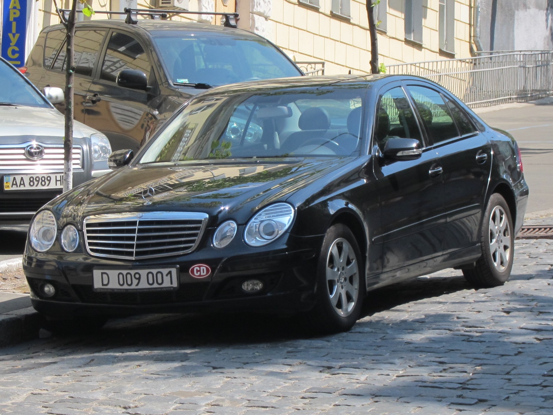 D 009 001, Mercedes-Benz E-Klasse 3rd gen Sedan (W211), 2002­–2009