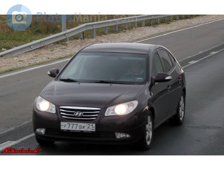 у777вк21, Hyundai Elantra