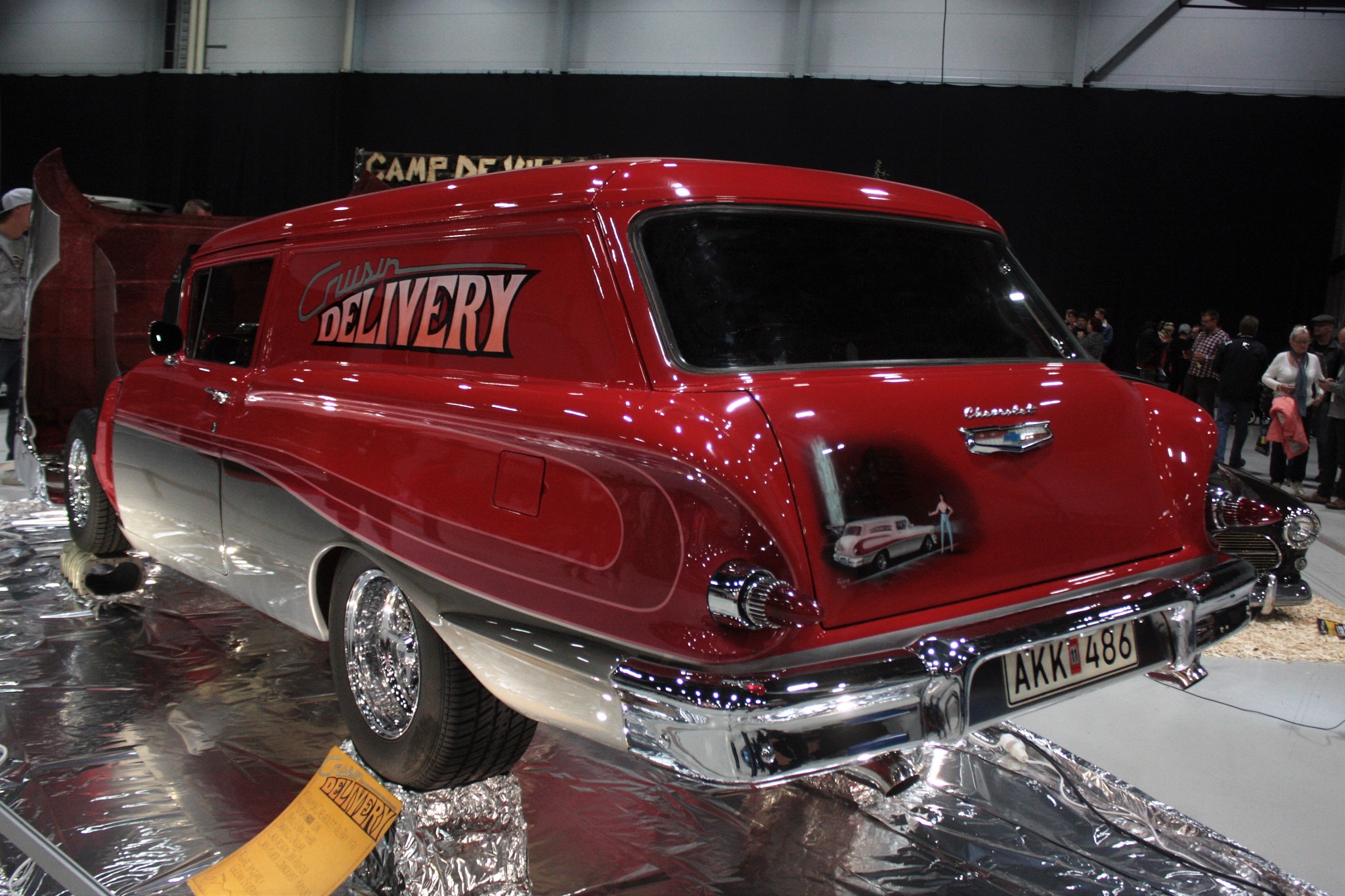 AKK 486, Chevrolet Delray 3rd gen 1958 3-door Sedan Delivery (1171/1271; B-body), 1957–1958