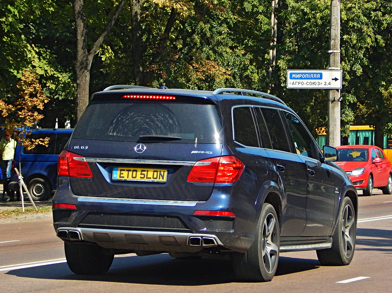 ET05LON, Mercedes-Benz GL-Klasse 2nd gen (X166), 2012–2015