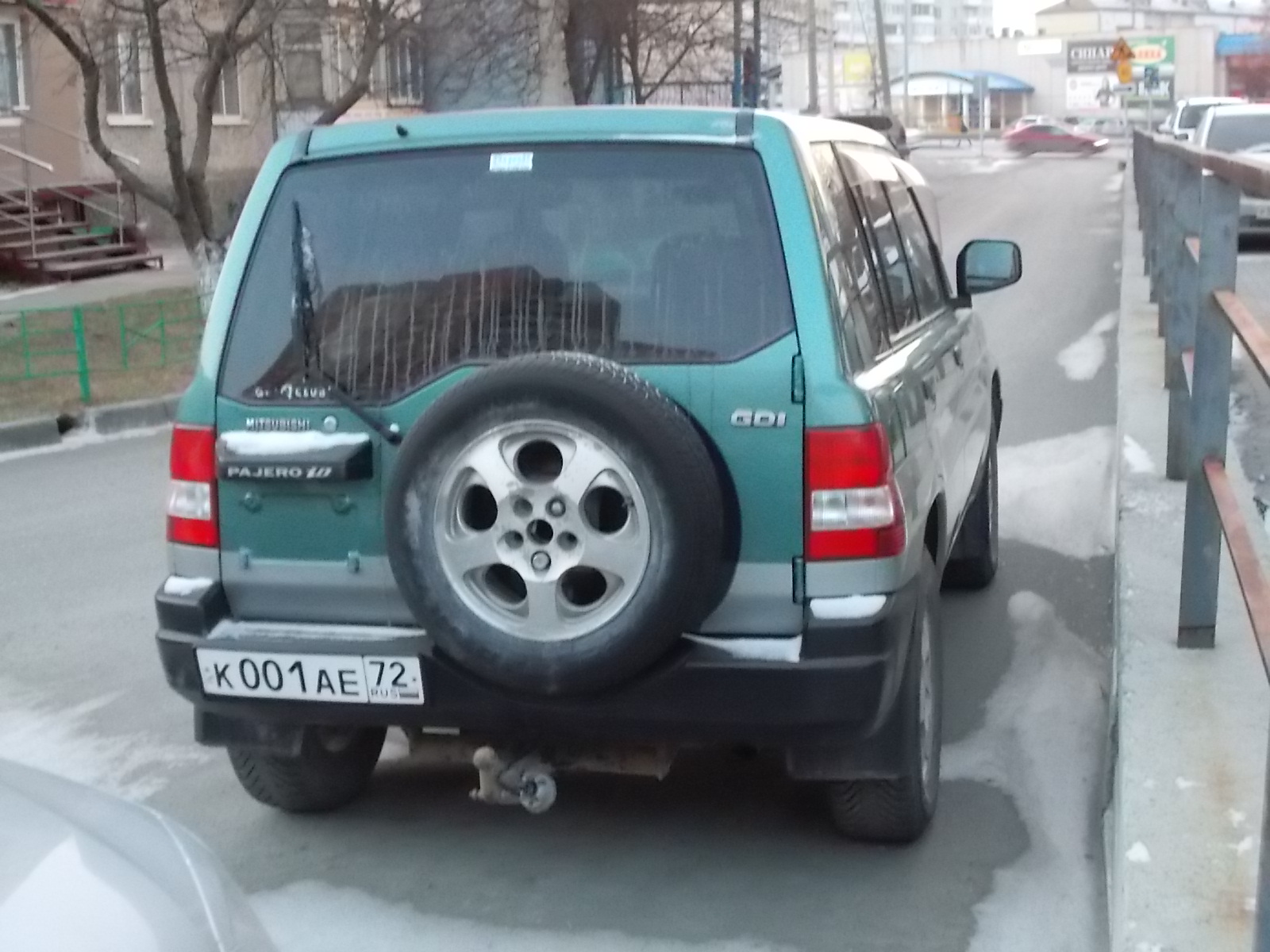 к 001 ае 72, Mitsubishi Pajero iO 1st gen 5-door SUV (H70W), 1998–2007