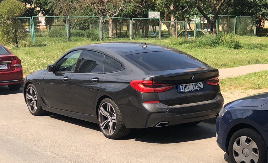 7H0 1152, BMW 6 Series 4th gen Gran Turismo (G32), 2017–