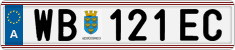 License plate of Austria, Regular plates