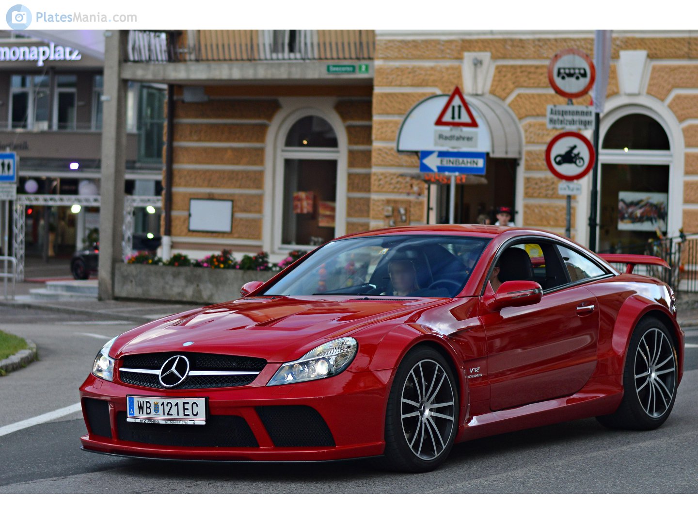 WB 121 EC, Mercedes-Benz SL-Klasse 5th gen (R230), facelift, 2008–2011