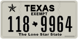 Texas, Exempt (123-4567)