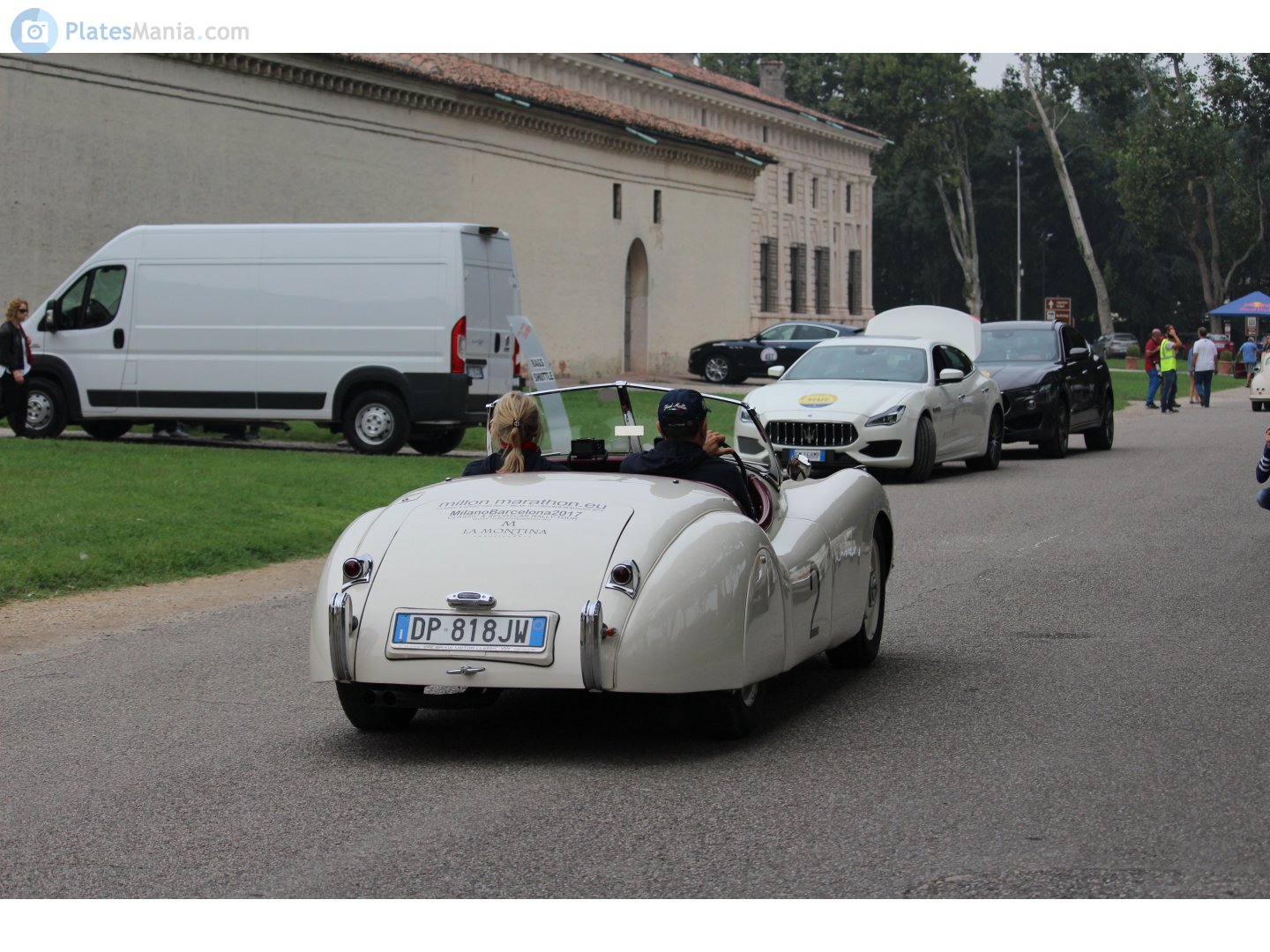 DP 818 JW, Jaguar XK120 