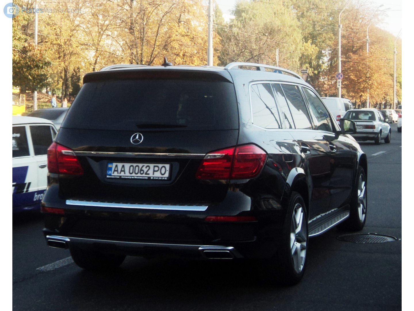 AA 0062 PO, Mercedes-Benz GL-Klasse 2nd gen (X166), 2012–2015