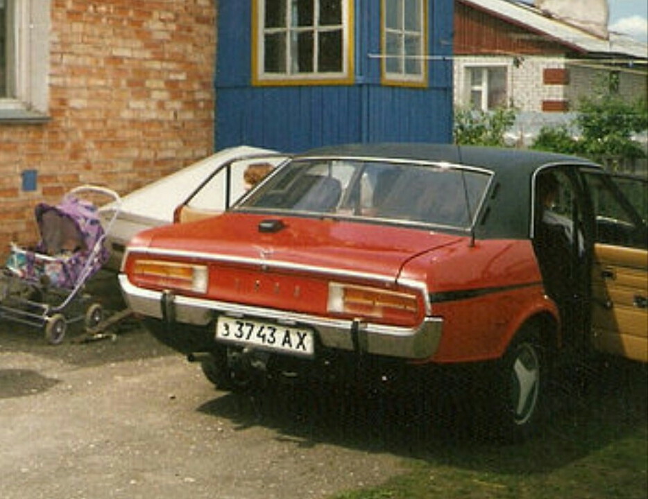 з 3743 АХ, Ford Consul 4th gen 4-door Sedan (GGFL), 1972–1975