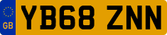 License plate of the United Kingdom, 2001 year system
