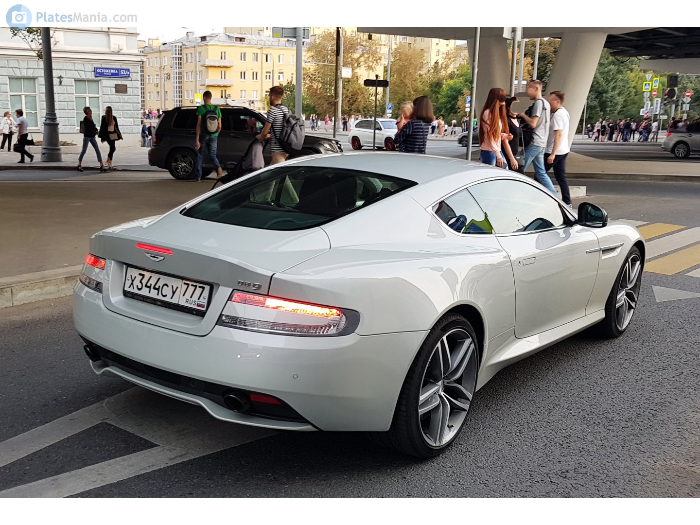 х 344 су 777, Aston Martin DB9 Coupé (VH300), facelift, 2012–2016