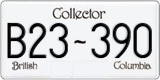 British Columbia, Collector (B12-345/1M2-345)
