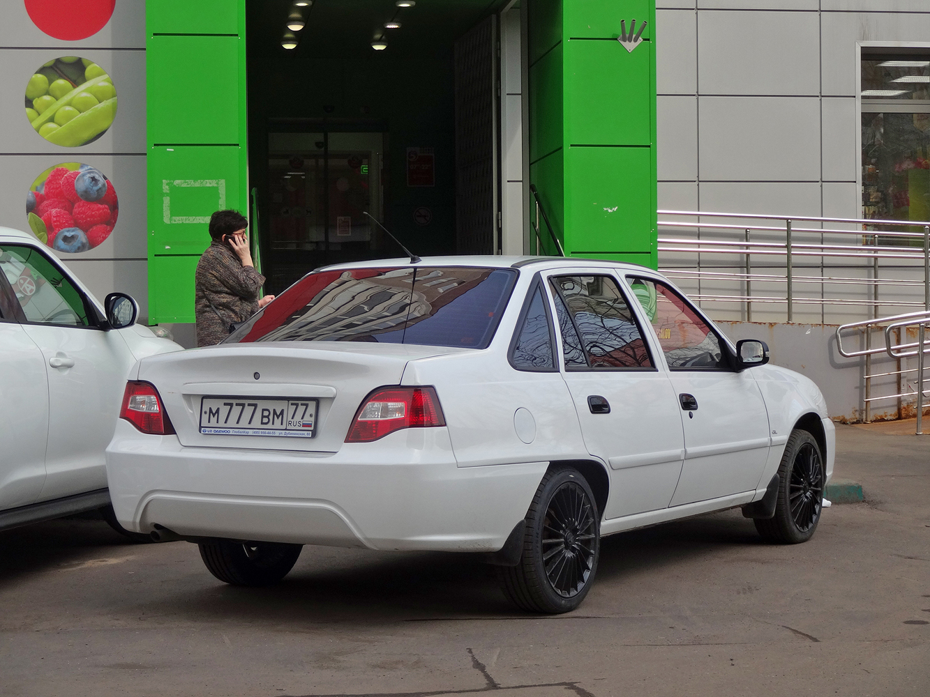 м 777 вм 77, Daewoo Nexia 1st gen Sedan (T-body; CIS-market), facelift, 2008–2016