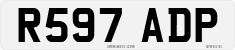 License plate of the United Kingdom, 1983 year system