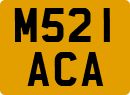 License plate of the United Kingdom, 1983 year system