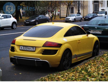 к333кк78, Audi TTS