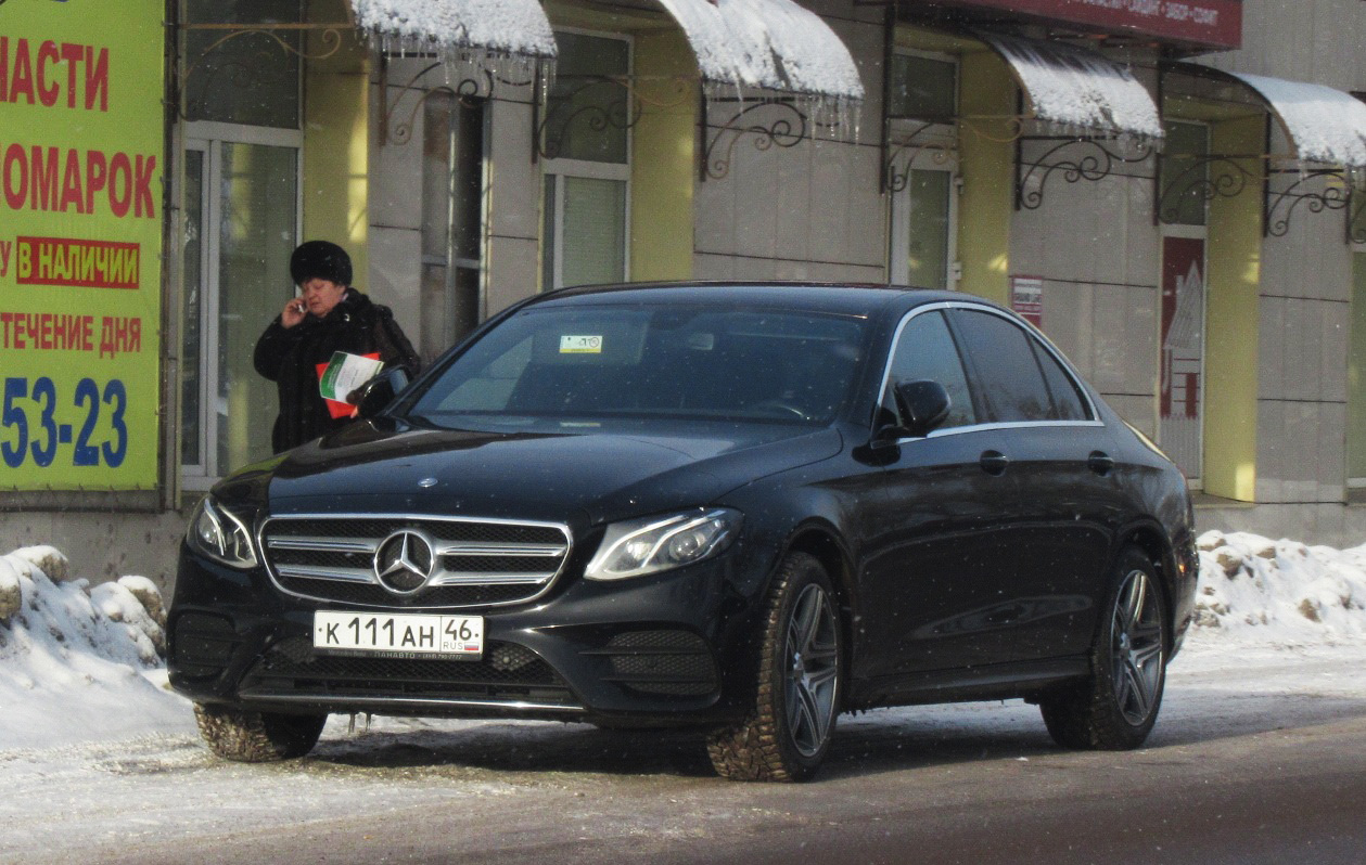 к 111 ан 46, Mercedes-Benz E-Klasse 5th gen Sedan (V213/W213), 2016­–2020