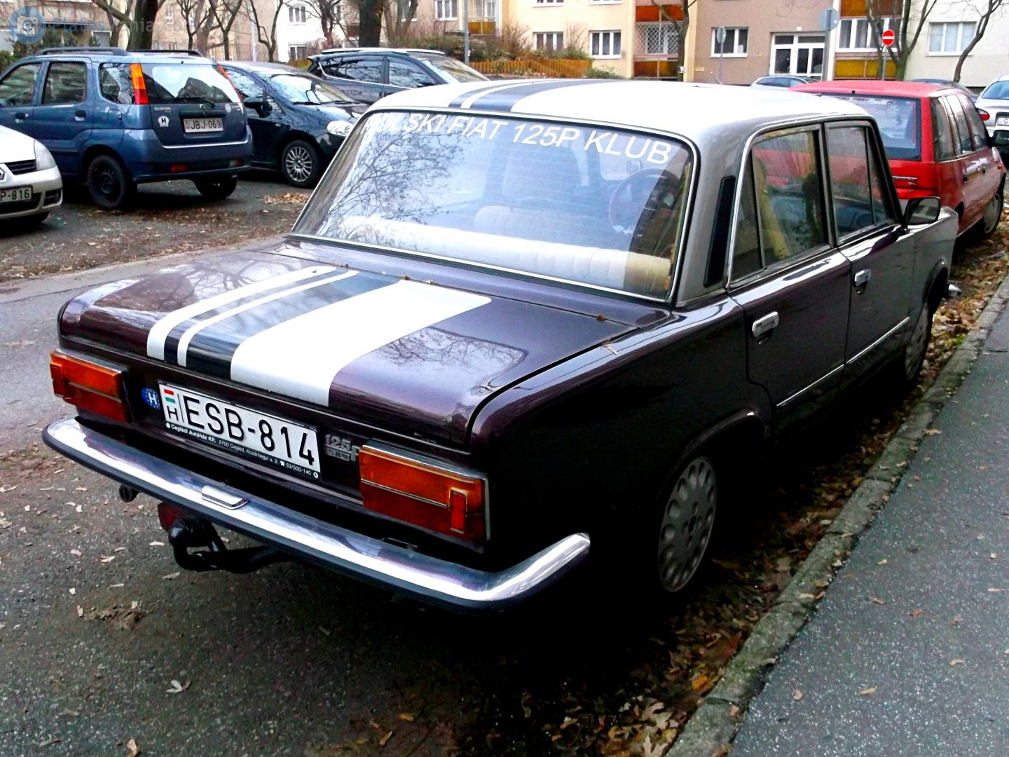 ESB-814, FSO 125p 1st gen Sedan, 1983–1991