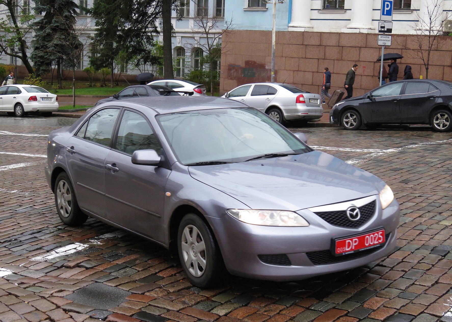 009 DP 0025, Mazda 6 1st gen Sedan/Liftback (GG), 2002–2008 (–2016 for CN-market)