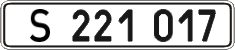 License plate Ukraine, Diplomatic