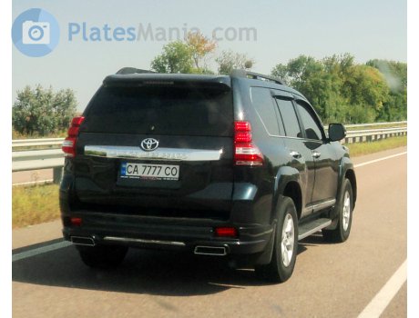 CA 7777 CO, Toyota Land Cruiser Prado