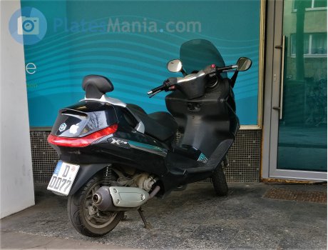 D DD 77, Piaggio XEvo