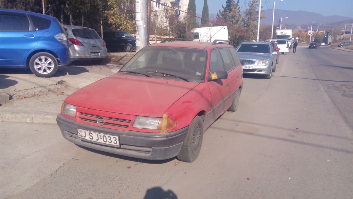 JSJ-033, Opel Astra 1st gen Caravan Wagon (F; T92), 1991–1998 (–2002 for Eastern Europe)