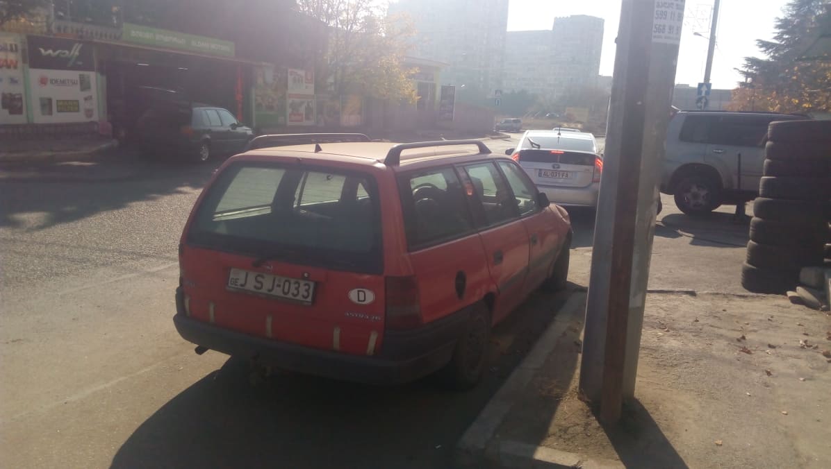 JSJ-033, Opel Astra 1st gen Caravan Wagon (F; T92), 1991–1998 (–2002 for Eastern Europe)