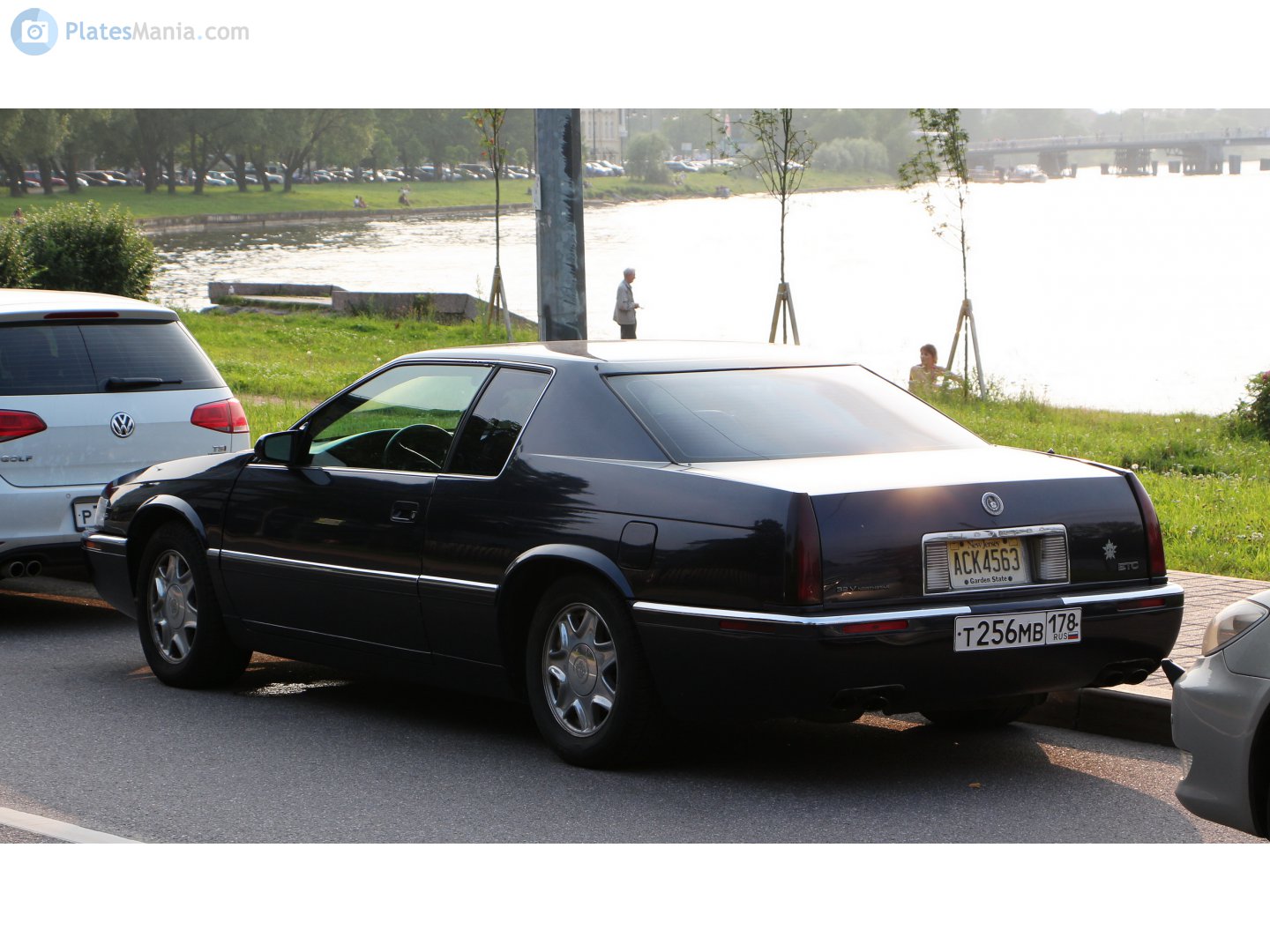 ACK4563, License plate without vehicle 