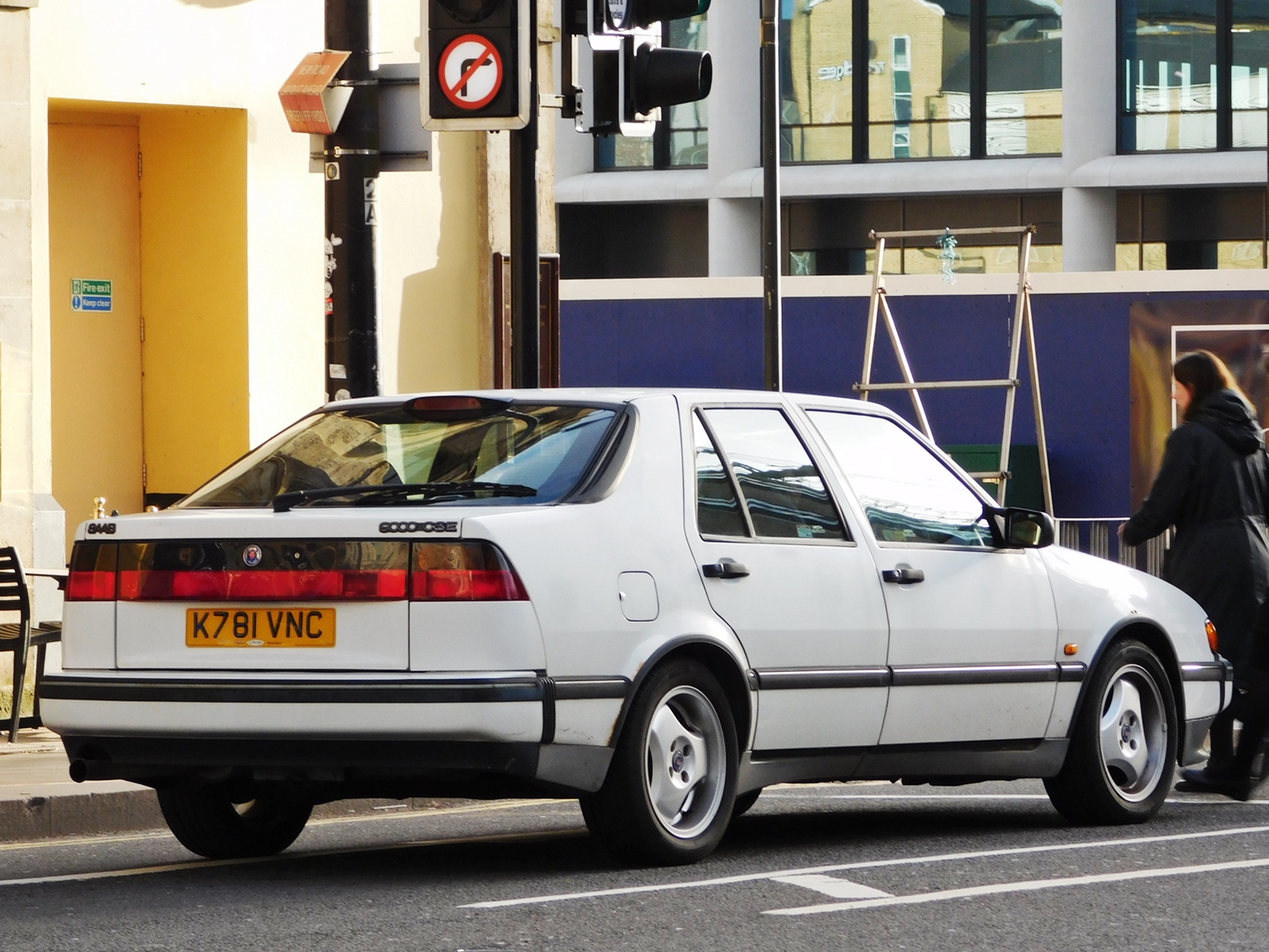 K781VNC, SAAB 9000 1st gen Sedan/Liftback (CD/CS), facelift, 1991–1998