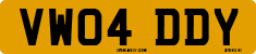 License plate of the United Kingdom, 2001 year system